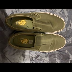 Army Green Vans
